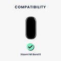 kwmobile Watch Strap for Xiaomi Mi Band 10 / Mi Band 9 / 8 Strap Fitness Tracker Band Set Replacement Strap Smartwatch