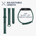 kwmobile Watch Strap for Xiaomi Mi Band 10 / Mi Band 9 / 8 Strap Fitness Tracker Band Set Replacement Strap Smartwatch