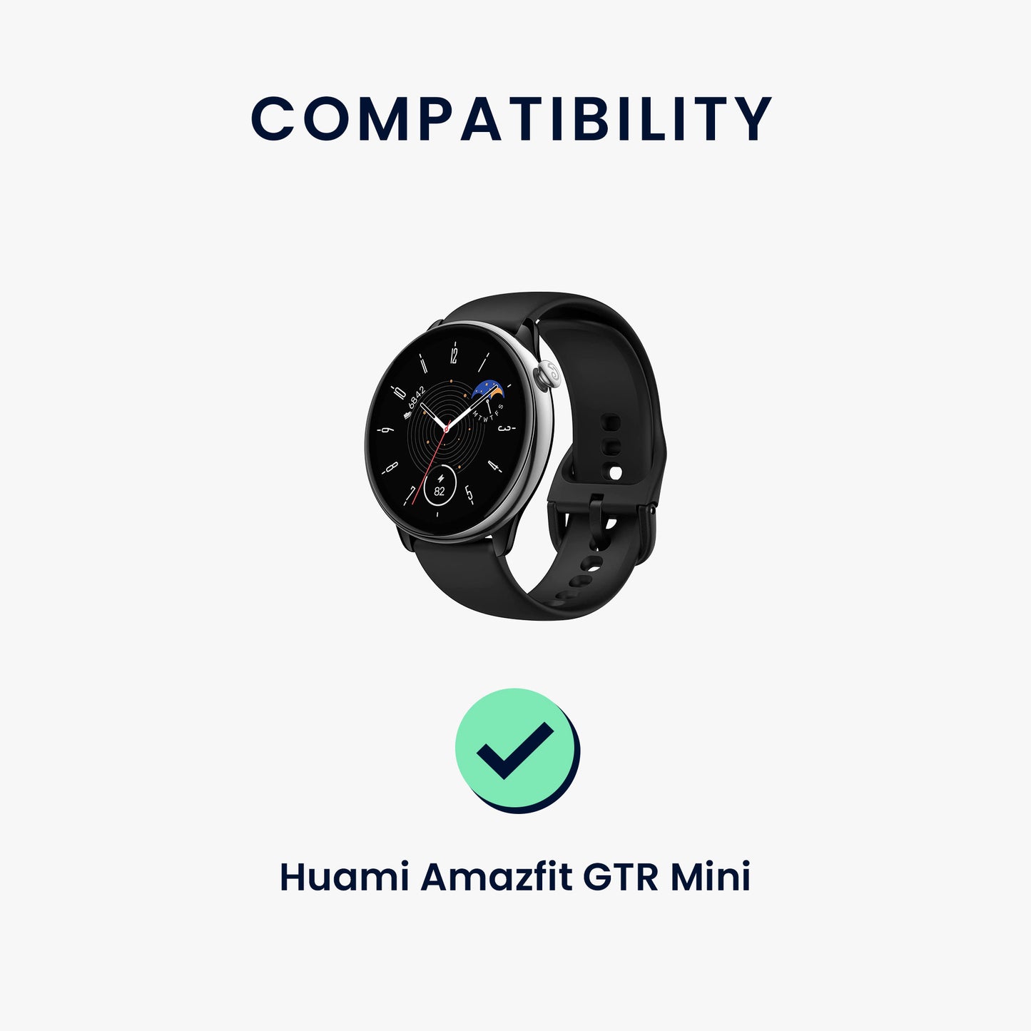 kwmobile USB C Charging Cable compatible with Huami Amazfit GTR Mini / GTS 4 Mini / GTS 2 Mini / Active Edge / T-Rex Pro - Cable Charger - Smart Watch Type C Replacement Cable - Fitness Tracker Charging Cable