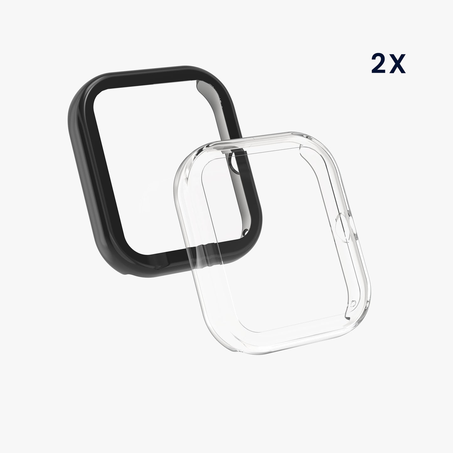 kwmobile Screen Protector for Huami Amazfit GTS 4 Mini Full Body Display Cover Set