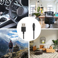 kwmobile USB C Charging Cable compatible with Huami Amazfit Falcon Cable Charger Smart Watch Type C Replacement Cable Fitness Tracker Charging Cable
