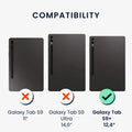 2x Film compatible with Samsung Galaxy Tab S9+ / S9 FE+ / S10+
