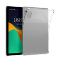 kwmobile Hülle kompatibel mit Lenovo Smart Tab M9 Hülle - weiches TPU Silikon Case transparent - Tablet Cover Transparent Transparent  