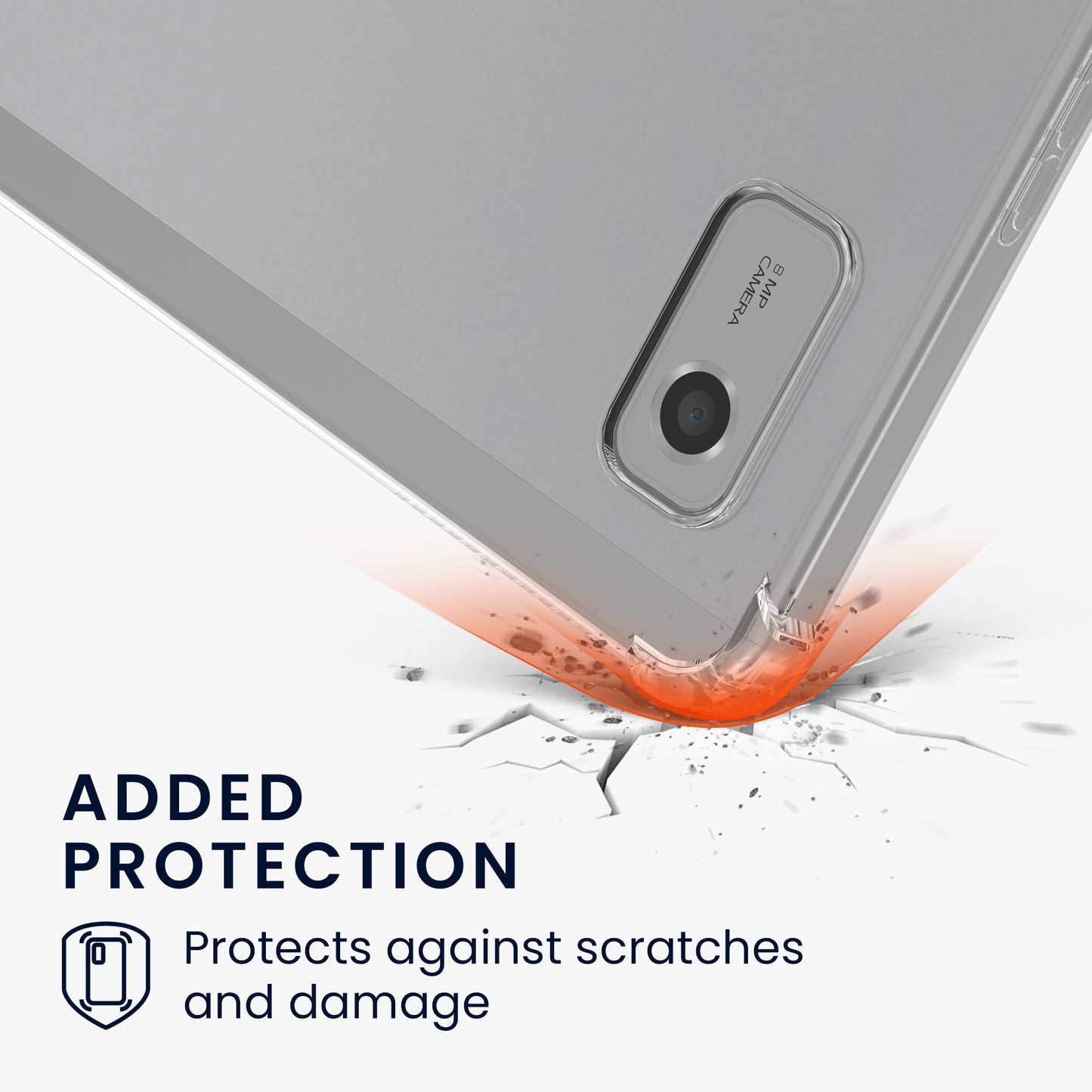 kwmobile Case Compatible with Lenovo Smart Tab M9 Case Tablet Cover