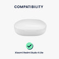 kwmobile Case compatible with Xiaomi Redmi Buds 4 Lite Headphones