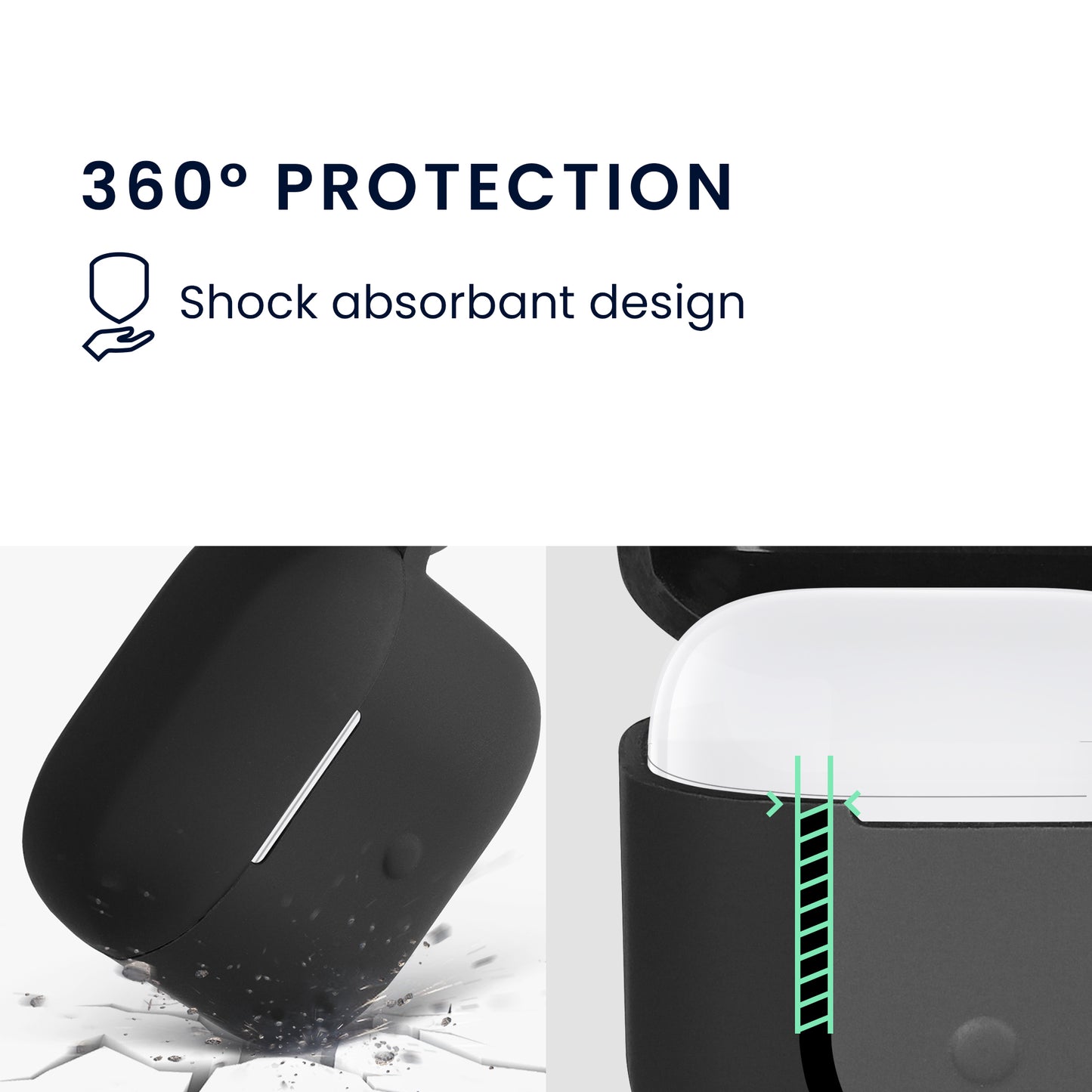 kwmobile Case compatible with Xiaomi Redmi Buds 3 Headphones