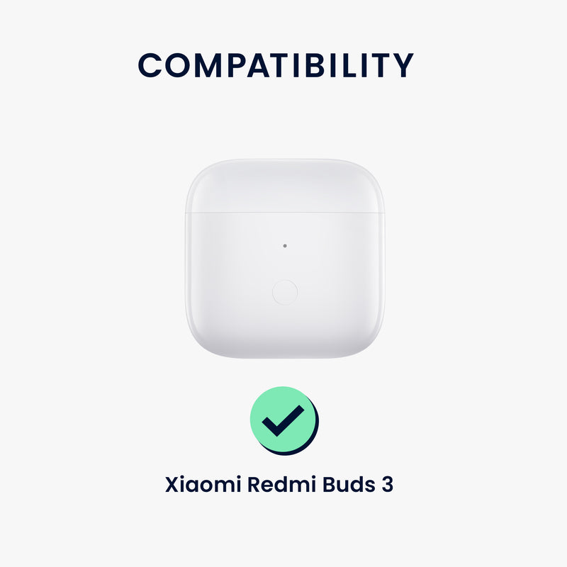 kwmobile Case compatible with Xiaomi Redmi Buds 3 Headphones