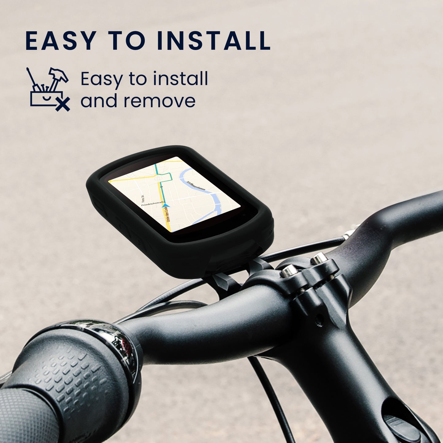 kwmobile Case Compatible with Garmin Edge 840 / Edge 540 GPS Bike Case Protective Cover