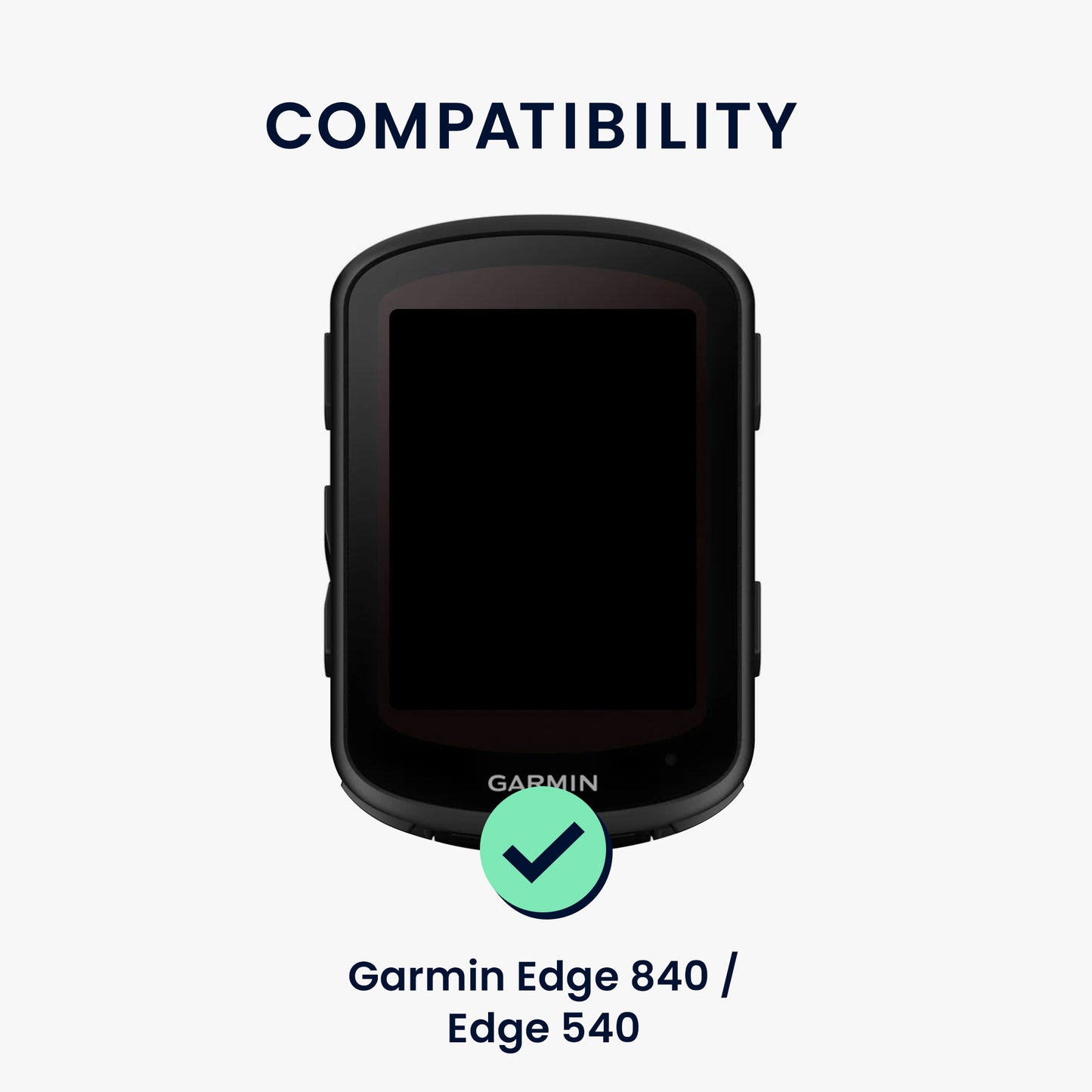 kwmobile Case Compatible with Garmin Edge 840 / Edge 540 GPS Bike Case Protective Cover