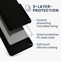 kwmobile Phone Case for Motorola Edge 40 - Silicone Case - Wireless Charging - Protective Cover