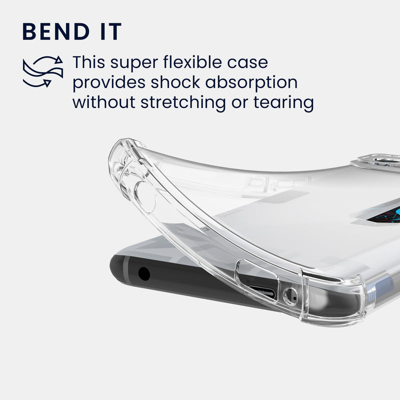 kwmobile Case Compatible with ASUS ROG Phone 7 Ultimate Corner Protection Cover