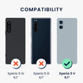 kwmobile Phone Case for Sony Xperia 5 V Cover Protective Case
