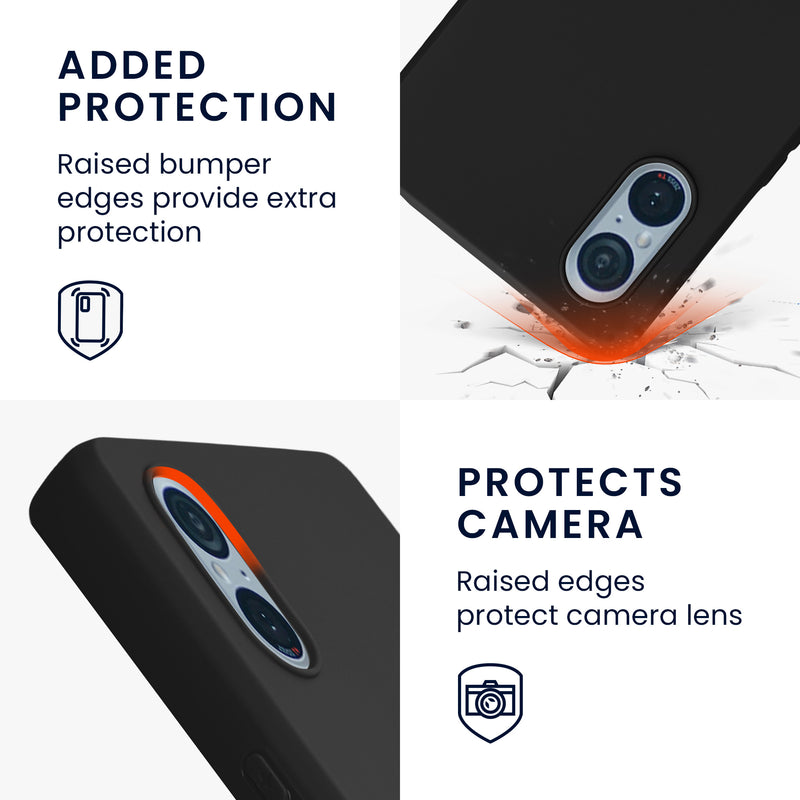 kwmobile Phone Case for Sony Xperia 5 V Cover Protective Case