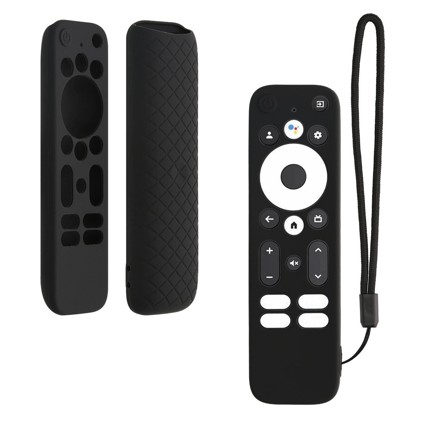 kwmobile Hülle Fernbedienung kompatibel mit MECOOL KD3 android TV stick Hülle - Silikon Case für TV Zubehör in Schwarz Schwarz  