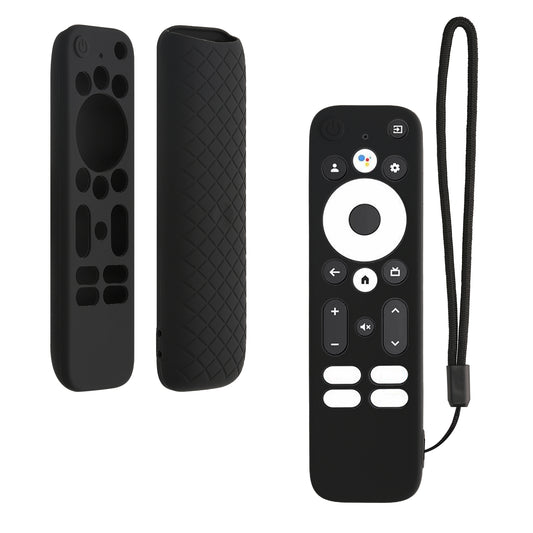 kwmobile Hülle Fernbedienung kompatibel mit MECOOL KD3 android TV stick Hülle - Silikon Case für TV Zubehör in Schwarz Schwarz  