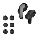 kwmobile 6x Polster kompatibel mit JBL Wave Beam / Beam 2 / Wave 200TWS - 3 Größen - Silikon Ohrstöpsel In-Ear Kopfhörer Schwarz  