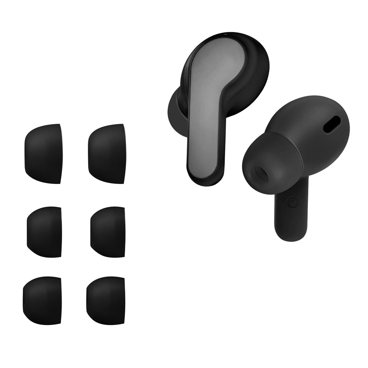 kwmobile Earpads compatible with JBL Wave Beam / Beam 2 / Wave 200TWS