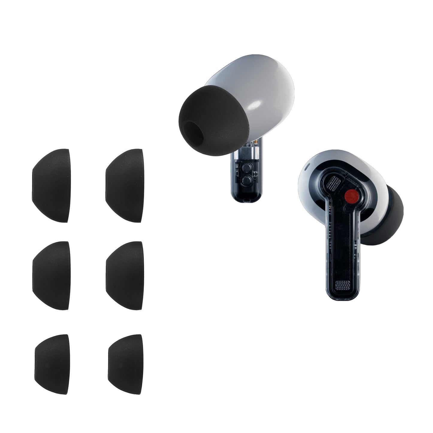 kwmobile Earpads compatible with Nothing ear (2)
