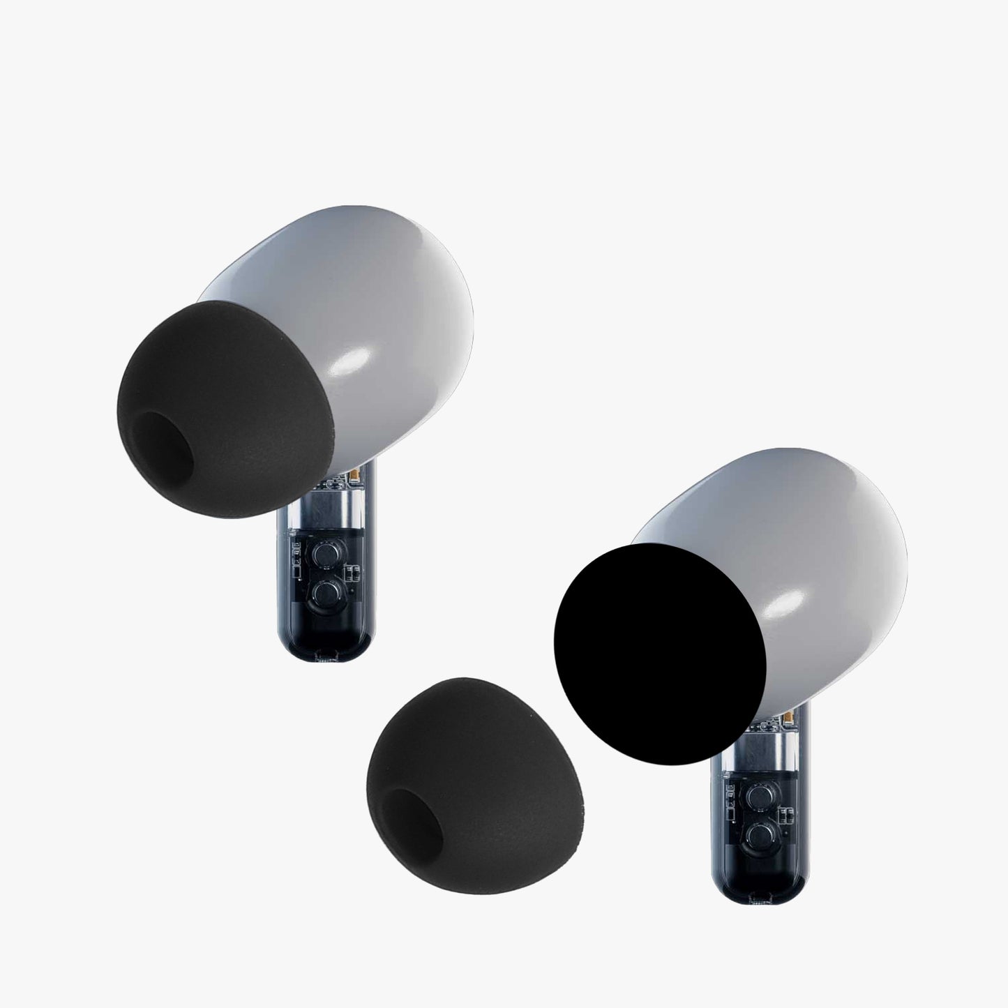 kwmobile Earpads compatible with Nothing ear (2)