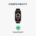 kwmobile Watch Strap for Huawei Band 10 / 9 / 8 Wristband Fitness Tracker Band Set Replacement Strap Smartwatch