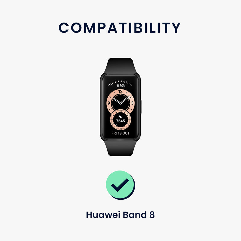 kwmobile Watch Strap for Huawei Band 10 / 9 / 8 Wristband Fitness Tracker Band Set Replacement Strap Smartwatch
