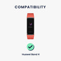 2x Strap compatible with Huawei Band 4