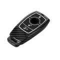kwmobile Car Key Shell Compatible with Mercedes Benz Smart Key Car Key (Keyless Only) Hardcover Protective Case Key Case Cover