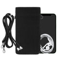 kwmobile Phone Case for Smartphones - 7" Phone Pouch - Phone Bag with Strap 17.7 x 9 cm Inner Dimensions
