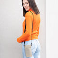 kwmobile Phone Pouch for Smartphones - 7" - Phone Sleeve with Strap - Phone Bag with Chain 16.5 x 10 cm Inner Dimensions