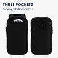 kwmobile Mobile Phone Crossbody Bag for Case with Strap Cover with Zipper Necklace Case