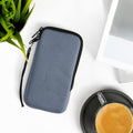 kwmobile Mobile Phone Case Compatible with Smartphones Pouch with Microfiber Inlay Phone Sleeve with 17.2 x 8.4 cm Inner Dimensions