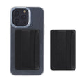 kwmobile Stick-on Card Holder for Smartphones Plastic Holder with Strap Space for up to 4 Cards
