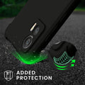 kwmobile Necklace Case compatible with Motorola Edge 30 Neo - Cover with Lanyard - Silicone Protective Case