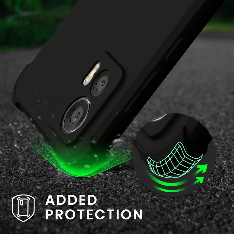 kwmobile Necklace Case compatible with Motorola Edge 30 Neo - Cover with Lanyard - Silicone Protective Case