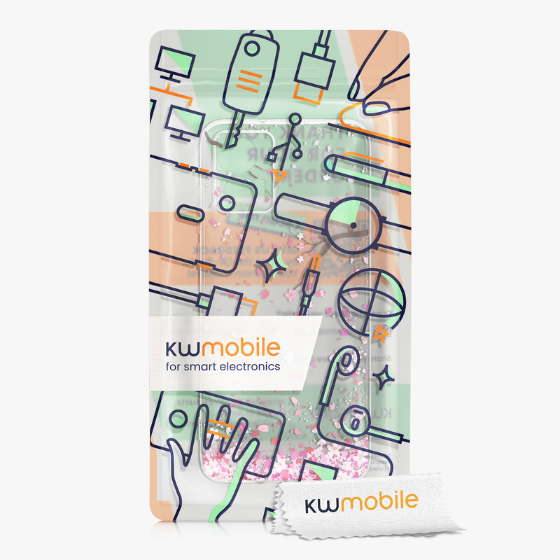kwmobile Case Compatible with Motorola Edge 30 Neo - Silicone Cover Transparent