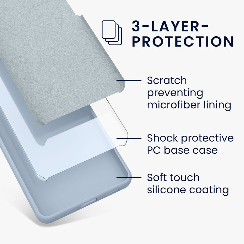 kwmobile Phone Case for Google Pixel 7a - Wireless Charging