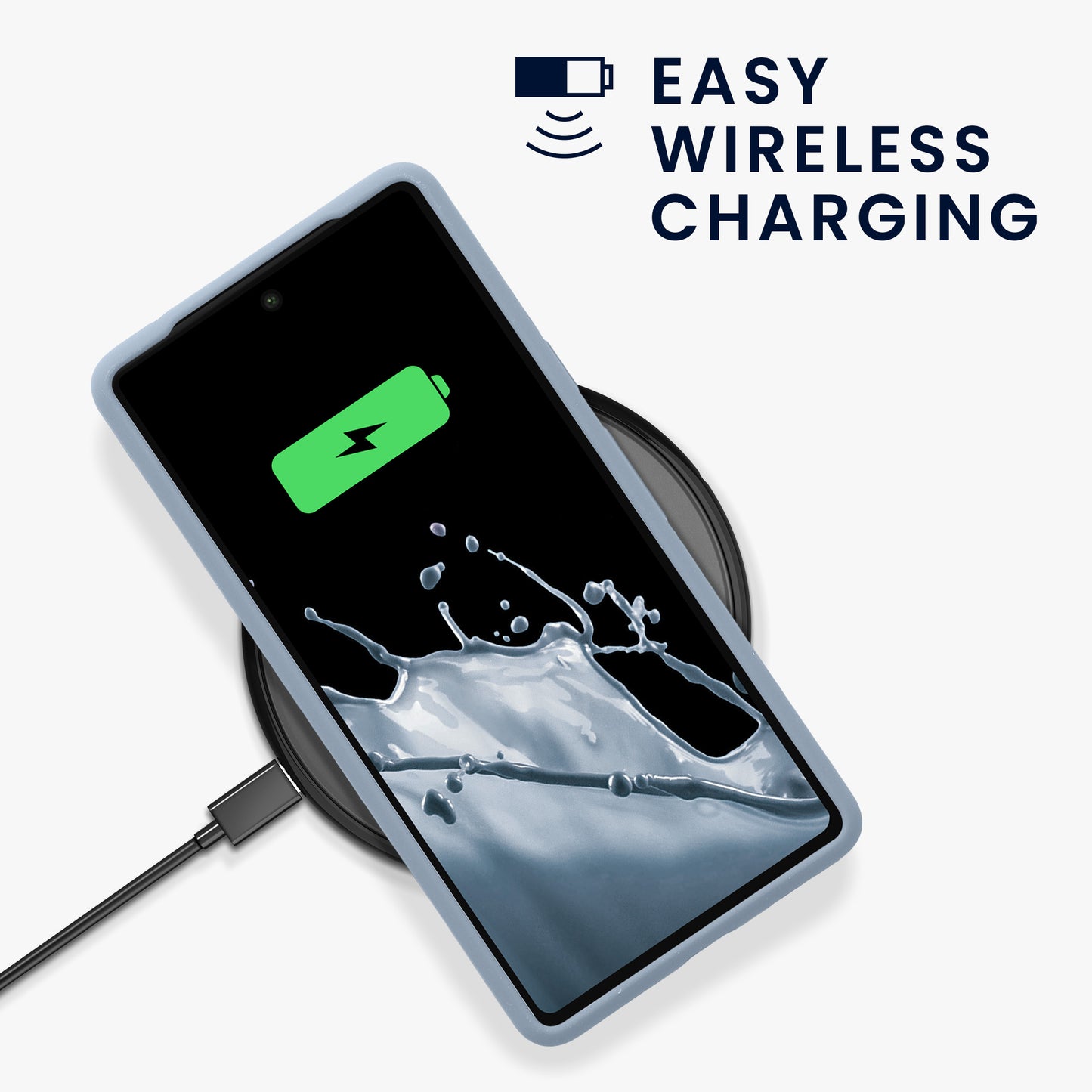 kwmobile Phone Case for Google Pixel 7a - Wireless Charging
