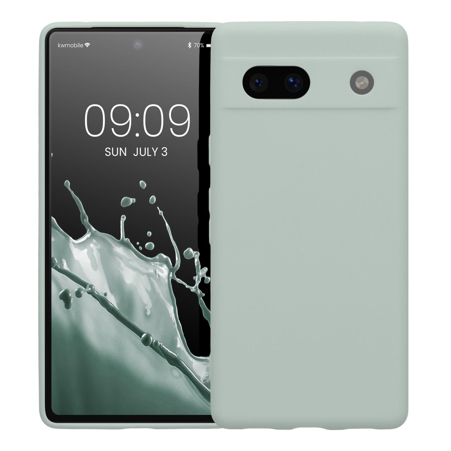 kwmobile Phone Case for Google Pixel 7a - Soft Silicone Case - Protective Cover