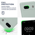 kwmobile Phone Case for Google Pixel 7a - Soft Silicone Case - Protective Cover
