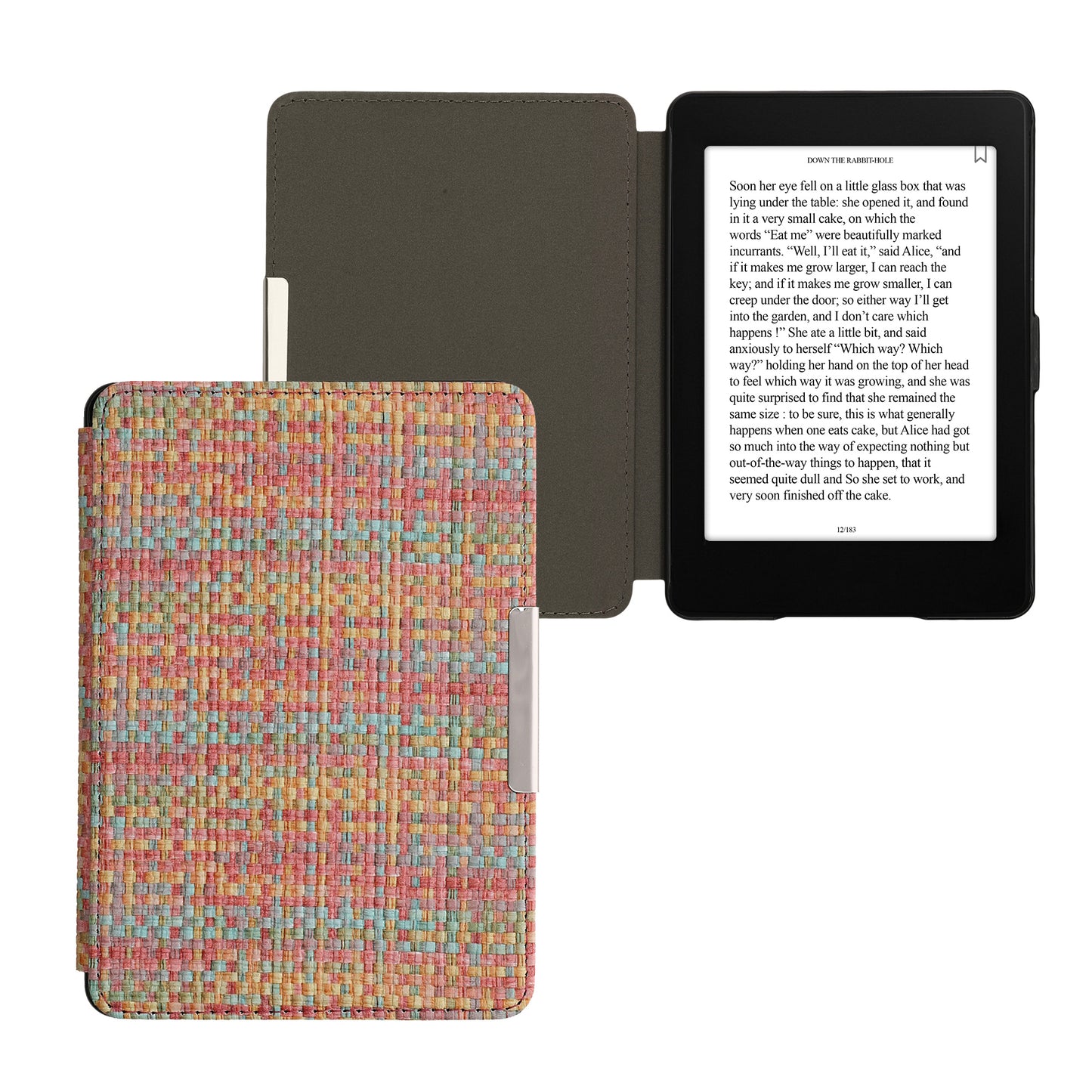 kwmobile Flip Case compatible with Amazon Kindle Paperwhite Case - eReader Cover