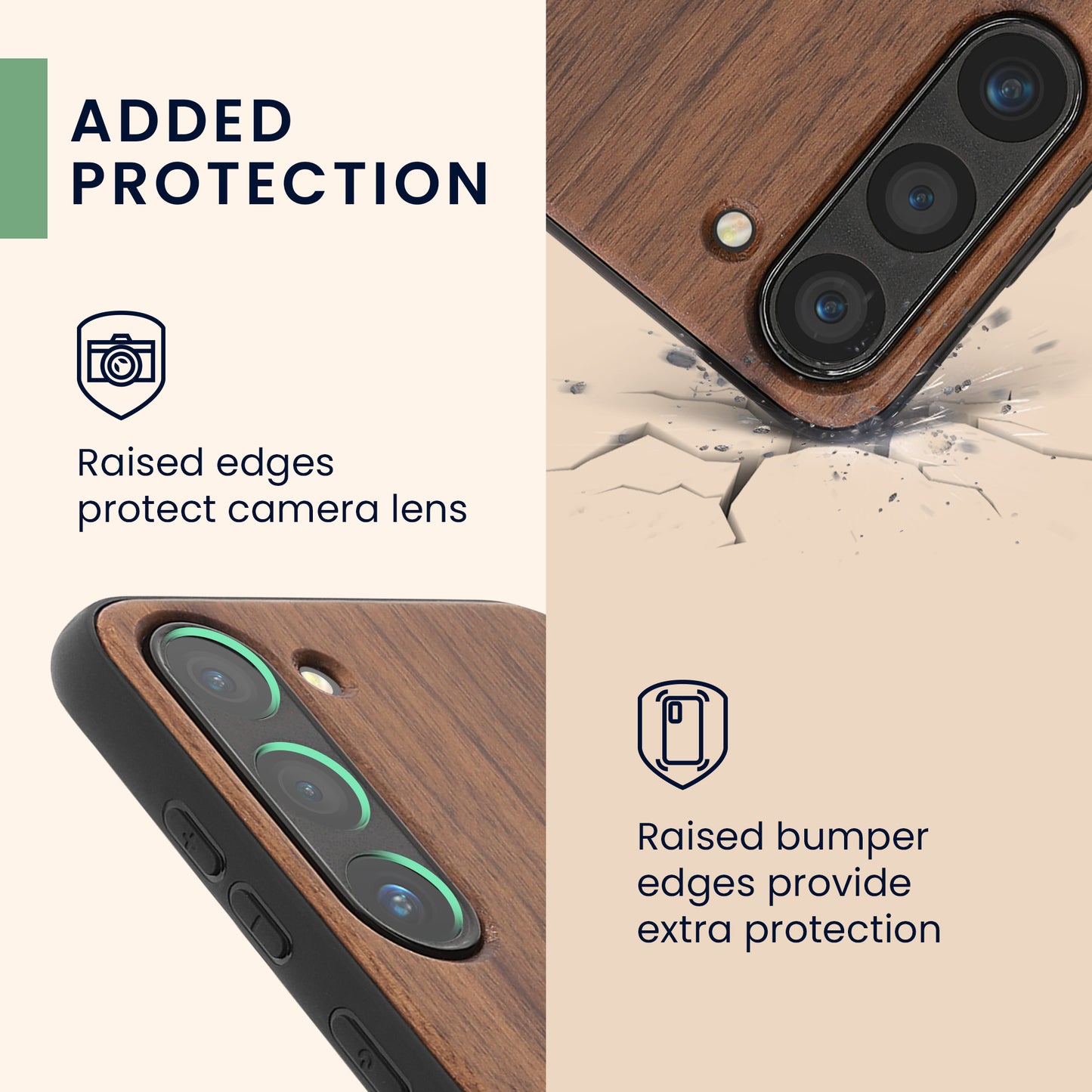 kwmobile Case Compatible with Samsung Galaxy S23 Case Phone Cover TPU Phone Case Compass Vintage