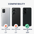 3x Screen Protector Crystal Clear for ASUS Zenfone 10