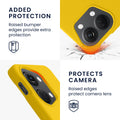 Rubberized Silicone Case for OnePlus Nord 3 5G in Radiant Yellow