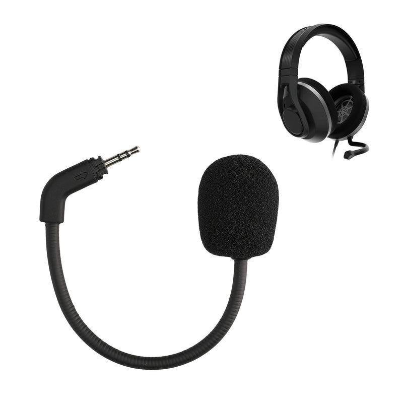 kwmobile Replacement Headphone Microphone compatible with TurtleBeach Recon 500 Headset - Gaming Headphones Microphone with 3.5mm Jack Plug