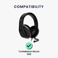 kwmobile Replacement Headphone Microphone compatible with TurtleBeach Recon 500 Headset - Gaming Headphones Microphone with 3.5mm Jack Plug