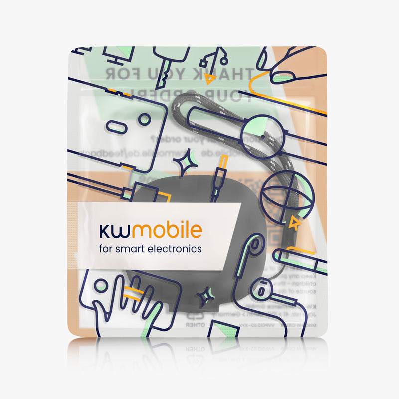 kwmobile Case Compatible with Anker Soundcore P20i Headphones Protective Cover