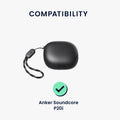kwmobile Case Compatible with Anker Soundcore P20i Headphones Protective Cover