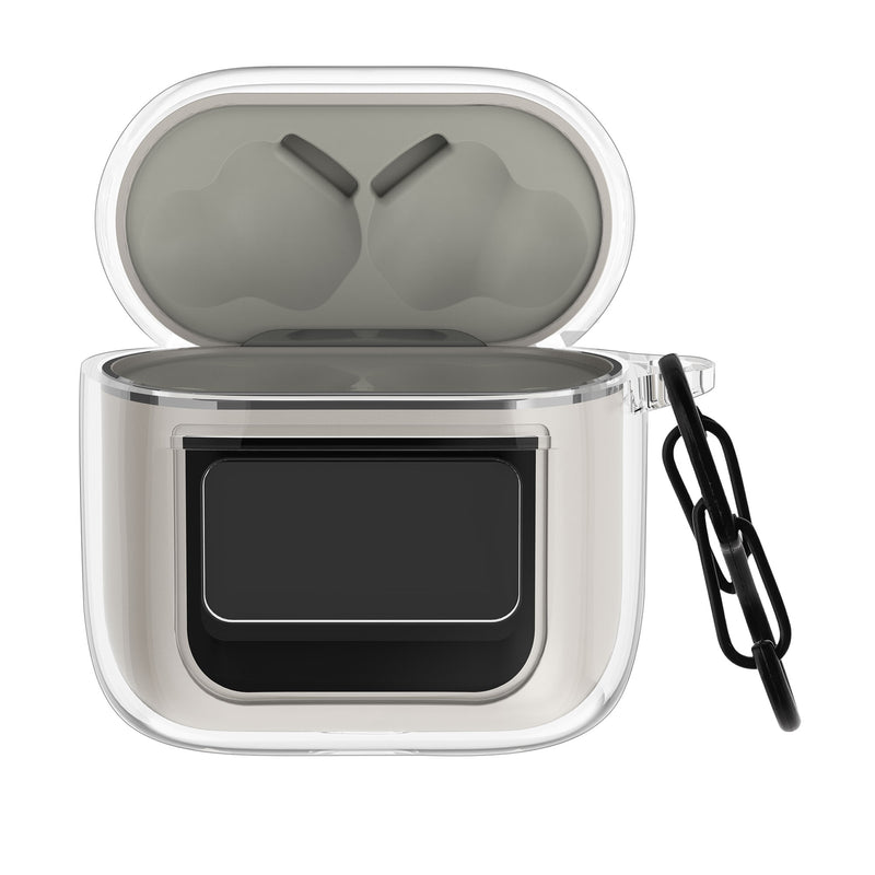 kwmobile Hülle für JBL Tour Pro 2 Case - TPU Silikon Schutzhülle - Kopfhörer Cover - Transparent Transparent  