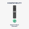 kwmobile Remote Control Cover compatible with Xiaomi TV Box S (2nd Gen) Case - Case for TV Accessories