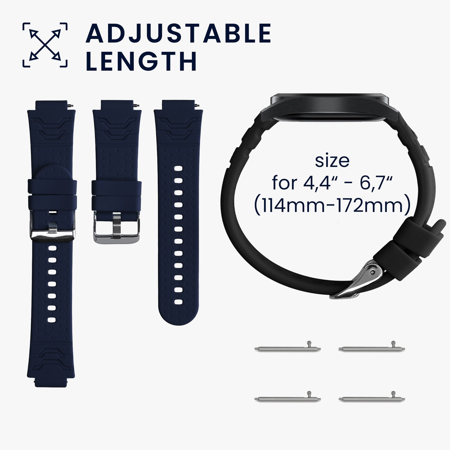 2x Wristband compatible with XPLORA X5 / X5 Play